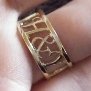 子供の名前リング