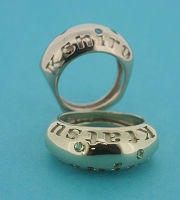 子供の名前リング