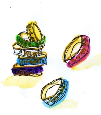 ベビーネームリング